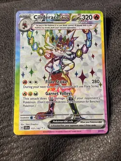 Pokemon TCG - Stellar Crown 2 Card Lot - Cinderace Ex & Cinderace Ex Full Art - Image 4
