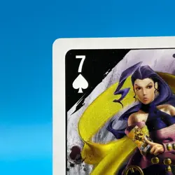 Rose Street Fighter 4 Not for sale Trump Playing Card Spade 7 CAPCOM Japan - Image 3