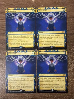 MTG *Brainstorm X4* (NM) Strixhaven Mystical Archive Magic the Gathering - Image 1