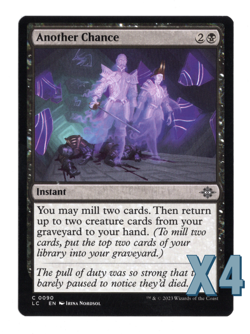 MTG-NM Playset(X4)-Another Chance-90-The Lost Caverns of Ixalan - Image 1