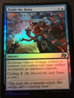 Trade The Helm - Foil - DFT - MTG - EN - NM - 0069 - Image 1
