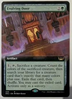 Evolving Door (Extended Art) Streets of New Capenna - MTG RARE - Image 1