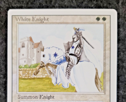 Magic the Gathering ~ MTG ~ 1x White Knight ~ M/NM ~ REVISED (DS3D1K7) - Image 3