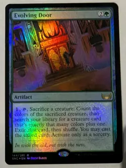 Evolving Door Streets of New Capenna Foil - MTG RARE - Image 1