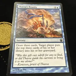 Magic the Gathering MTG Thassa's Bounty (67) Theros LP - Image 1