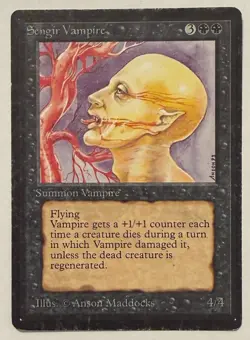 Sengir Vampire - Beta MTG Magic the Gathering - Image 1