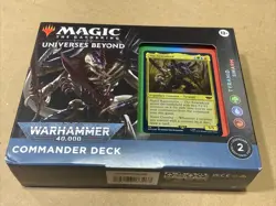 Magic the Gathering MTG Warhammer 40,000 Commander Deck - Tyranid Swarm New - Image 1