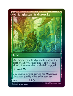 1x Bridgeworks Battle, Foil, Magic the Gathering MTG NM - Image 2