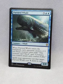 Pursued Whale Commander Legends: Battle for Baldur's Gate Regular MTG - Image 1