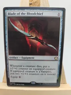 MTG Blade Of The Bloodchief 0300 Near Mint Condition - Image 1