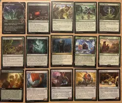 Budget Casual MTG Commander White Green Vehicle W Rip Spawn Hunter Ready To Play - Image 3