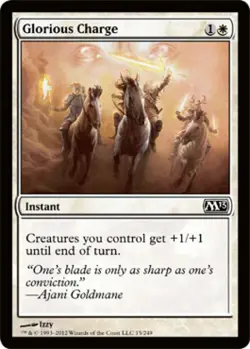Glorious Charge -Foil Near Mint MTG Magic 2013 Core Set - Image 1