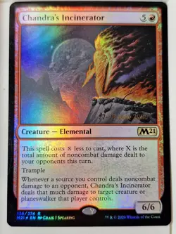 Chandra's Incinerator - FOIL - Prerelease Promo - Magic the Gathering MTG Nice! - Image 1