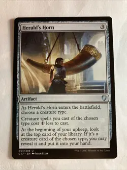Herald's Horn Commander 2017 MTG NM - Image 1