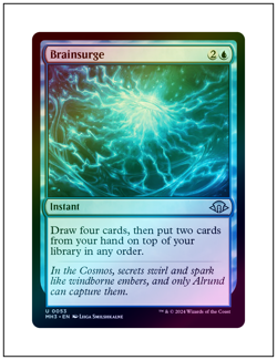 1x Brainsurge, Foil, Magic the Gathering MTG NM - Image 1