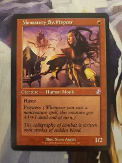 MTG TSR - Monestary Swiftspear (Retro Frame) NM - Image 1
