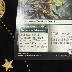 Magic the Gathering MTG Tuinvale Treefolk (180) Throne of Eldraine LP - Image 2