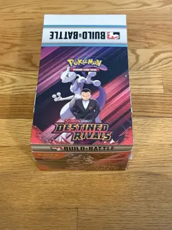 Pokemon Destined Rivals (SV10) BUILD AND BATTLE DISPLAY BOX OF 10 Sealed Box - Image 1