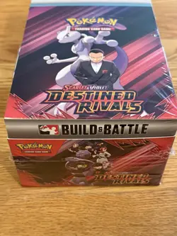 Pokemon Destined Rivals (SV10) BUILD AND BATTLE DISPLAY BOX OF 10 Sealed Box - Image 2