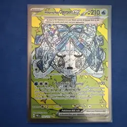 Wellspring Mask Ogerpon EX SAR #152/131 Pokemon Prismatic Evolutions Near Mint - Image 1