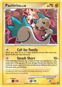 Pachirisu (#5/106) - Holofoil DP - Great Encounters LP Pokemon - Image 1