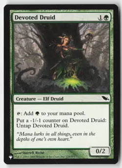MTG - Devoted Druid C (The List) 110 LP-NM - Image 1