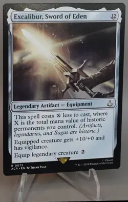Excalibur, Sword of Eden 2024 MTG Assassin's Creed Non Foil #072 - Image 1