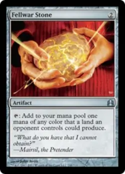 1x Fellwar Stone Light Play MTG Magic - Kid Icarus - - Image 1