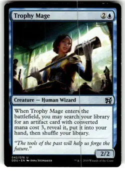 Trophy Mage MTG Duel Decks Elves vs Inventors Magic the Gathering - Image 1