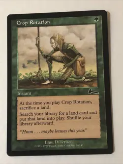 Crop Rotation X1 Urza’s Legacy NM Cond See Pics English - Image 1
