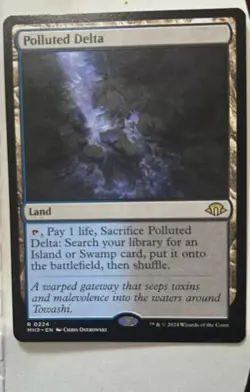 x1 Polluted Delta - R MTG Modern Horizons 3 M/NM, English - Image 1