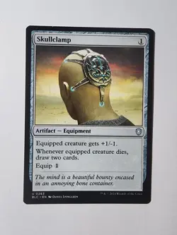Skullclamp Commander: Bloomburrow Regular - Image 1