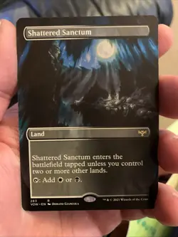 MTG Innistrad Crimson Vow Shattered Sanctum Borderless - Image 1