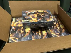 MTG The Lord of The Rings: Tales of Middle-Earth Set Booster Box x6 195166205007 - Image 1