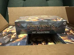 MTG The Lord of The Rings: Tales of Middle-Earth Set Booster Box x6 195166205007 - Image 3