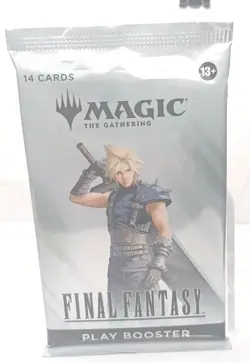 Magic The Gathering Final Fantasy Play Booster Sleeved Pack - Image 1