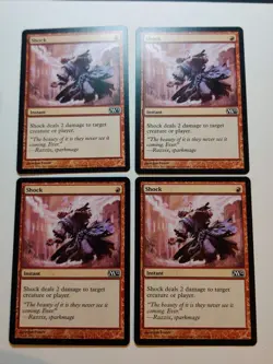 Shock x 4 Magic 2012 (M12) Regular MTG Playset - Image 1