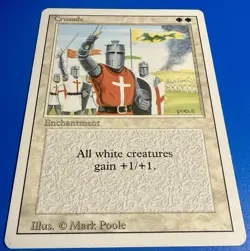 1 BANNED MTG Magic The Gathering Cruzade | Revised Edition 3ED | 1994 | LP-NM - Image 5