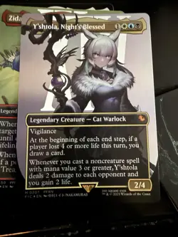 2025 Magic MTG Final Fantasy Y'shtola Nights Blessed Borderless Foil #207 - Image 2