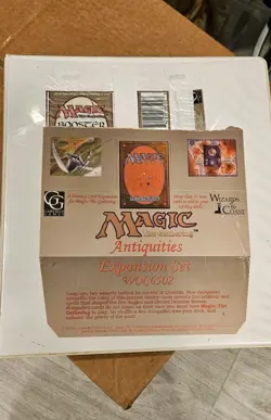 Vintage Binder of Magic The Gathering Cards Collection Mtg Lot - Image 1