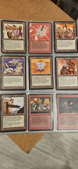 Vintage Binder of Magic The Gathering Cards Collection Mtg Lot - Image 3