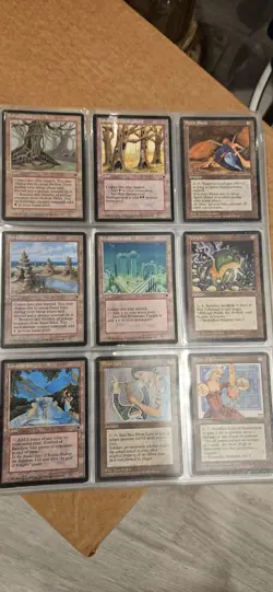 Vintage Binder of Magic The Gathering Cards Collection Mtg Lot - Image 4