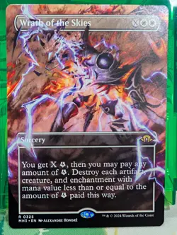 Wrath of the Skies (Borderless) Modern Horizons 3 Regular - Image 1