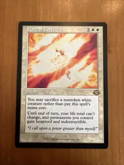 Flare of Fortitude (Retro) - Magic the Gathering (Modern Horizons 3) MTG MH3 - Image 1