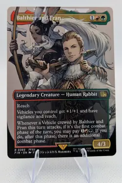 Balthier and Fran (0393) (Borderless) Final Fantasy Regular - Image 1