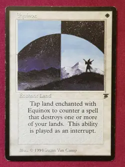 Magic The Gathering LEGENDS EQUINOX white card MTG - Image 1