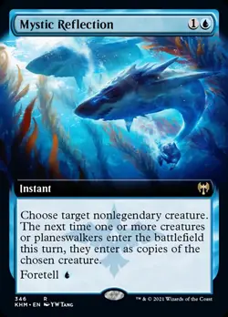 Mystic Reflection (Extended Art) [Kaldheim] Magic MTG - Image 1