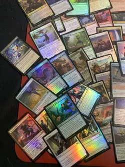 Magic: The Gathering Lot Of 99 Foil Cards Of Commons And Uncommon’s - Image 2