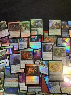 Magic: The Gathering Lot Of 99 Foil Cards Of Commons And Uncommon’s - Image 5