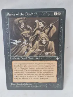 Dance of the Dead - Magic: the Gathering - Ice Age - Mod/Heavy Play - $1 Ship - Image 1